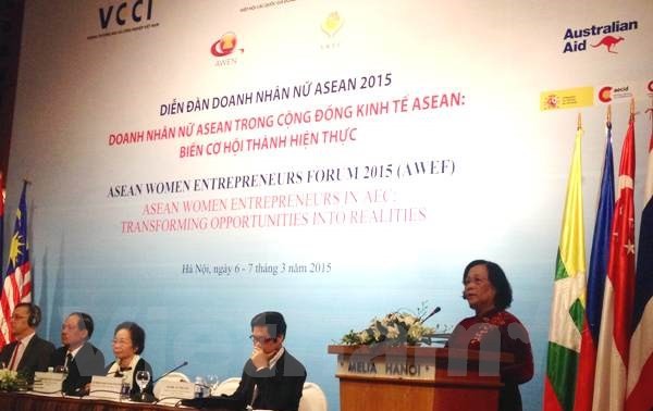 ASEAN Women Entrepreneurs Forum 2015 turns opportunities into reality 