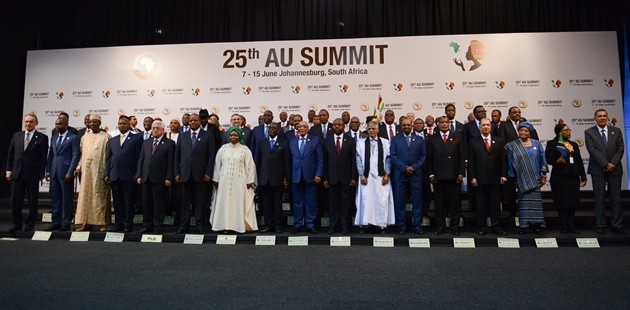 AU leaders call for peace and development in Africa