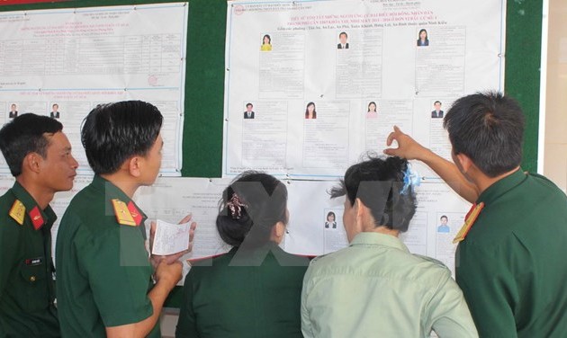 Ba Ria-Vung Tau holds early election at sea