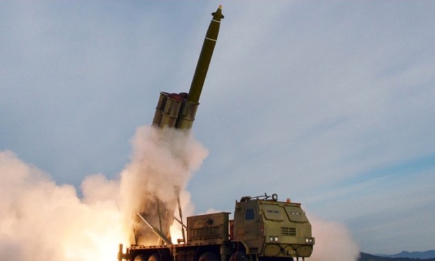 North Korea successfully tests super-large multiple rocket launchers