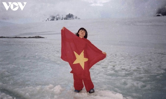 First Vietnamese to visit Antarctica and her effort to fight climate change