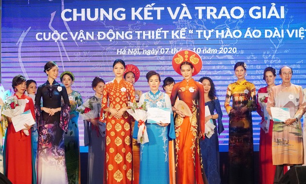 Winners of “Proud of Vietnamese Ao Dai” contest announced 