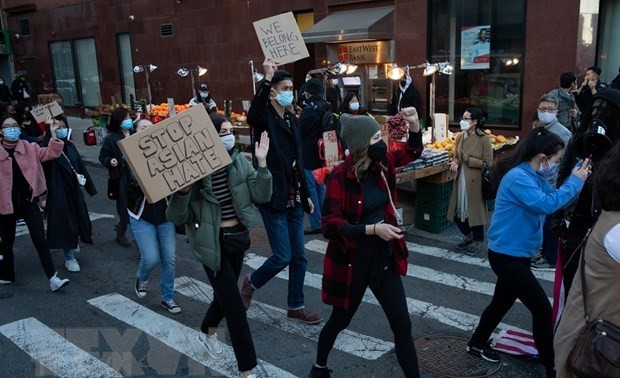 Asian Americans stage 'Stop-Asian-Hate' rally in New York