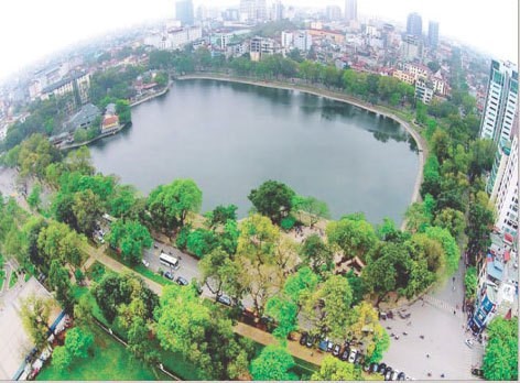 New pedestrian zone proposed around Hanoi’s Thien Quang Lake