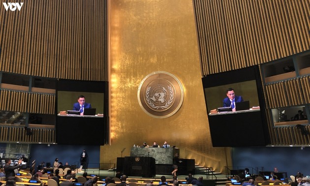 Ambassador jointly chairs UNGA 77 opening 