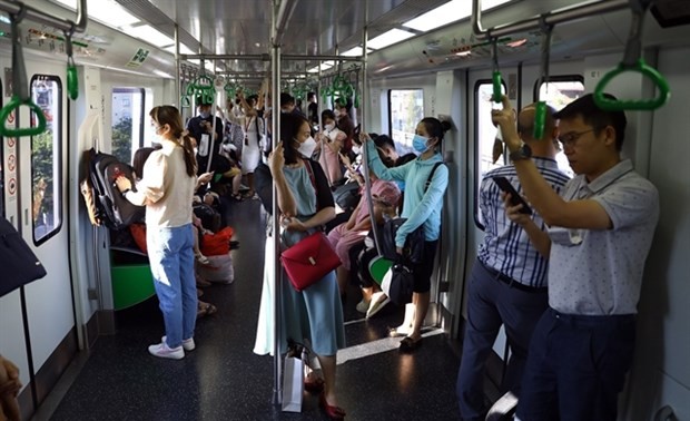 Cat Linh-Ha Dong metro line welcomes 7.2m passengers in a year of commercial operations