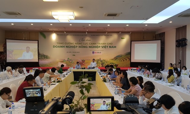 Workshop on enhancing competitiveness for Vietnamese agricultural enterprises opens