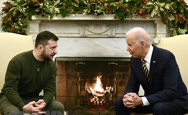 President Joe Biden reiterates US support for Ukraine  