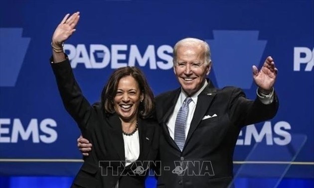 Harris, Biden to make first campaign trip together since switching candidacy