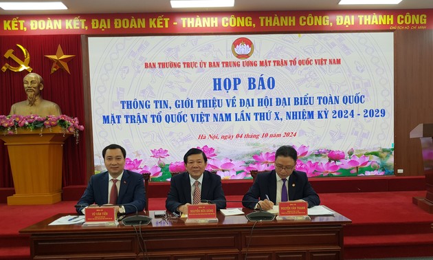 Vietnam Fatherland Front’s 10th National Congress to take place in mid-October 