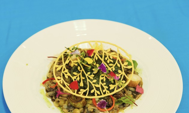 Will Canadian pea, wild rice go well with lolot leaves? 