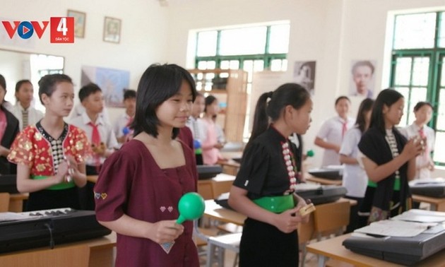 Dien Bien Province promotes traditional cultural values at schools