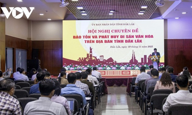 Dak Lak reviews cultural heritage conservation after merger