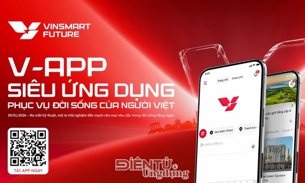 Vinsmart Future launches trial version of “One-touch” super app V-App