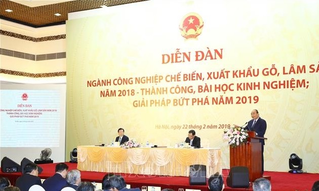 Việt Nam phấn đấu trở thành quốc gia xuất khẩu sản phẩm gỗ và lâm sản hàng đầu thế giới