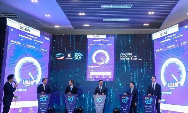 Việt Nam thực hiện thành công cuộc gọi 5G đầu tiên