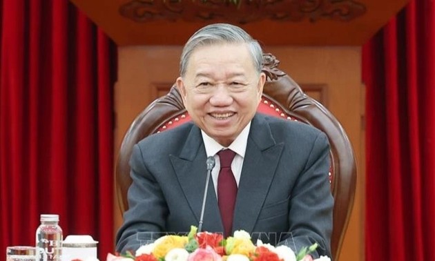 Tổng Bí thư Tô Lâm gửi Điện mừng tới Tổng thống Nga Vladimir Putin