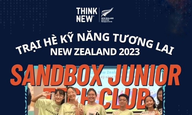 Các đại diện sáng giá cho vòng thi quốc tế của Trại hè kỹ năng tương lai New ZeaLand 2003