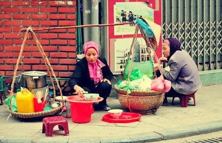 Las aceras de Hanoi