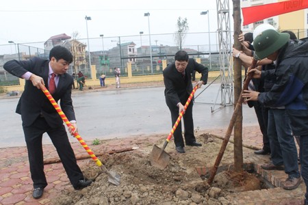 Promueven la siembra de árboles en localidades vietnamitas  