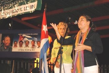 Arde en Cuba Fogata de Amistad y Solidaridad entre los pueblos