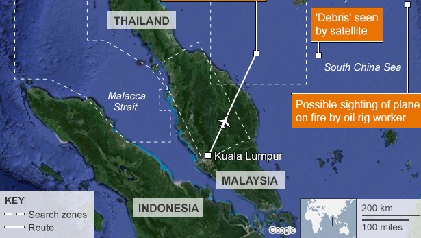 No confirman la teoría del secuestro en torno al avión desaparecido MH370