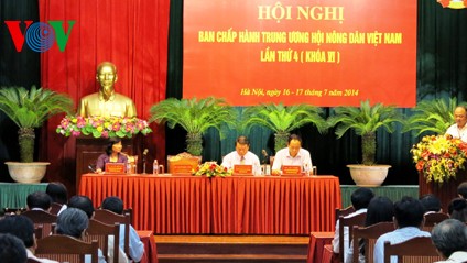 Celebran la cuarta Conferencia del Comité Central de Asociación de Agricultores de Vietnam