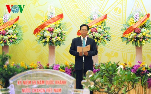 Banquete estatal con motivo del Día Nacional de Vietnam