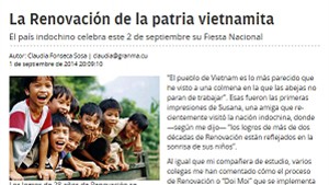 Resalta la prensa cubana logros de renovación de Vietnam