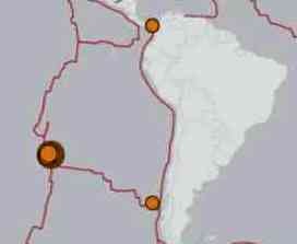 Sismo de 7,1 grados Richter en Chile