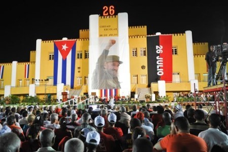 Conmemora Cuba aniversario 62 del Asalto al Cuartel Moncada 