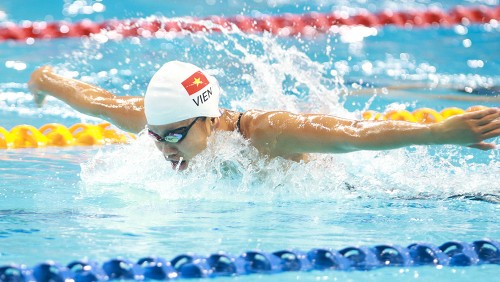 Atleta vietnamita entra en semifinales del Campeonato Mundial de Natación 