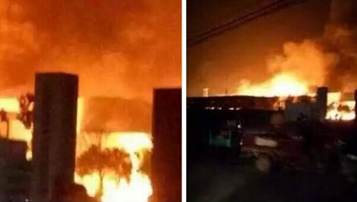 Sufre China otra tragedia con explosión de una planta química