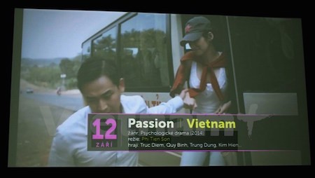 “Pasión” representa Vietnam en Festival de Cine de ASEAN en Praga 