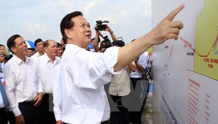 Inician en Kien Giang construcción de importantes proyectos para el desarrollo local