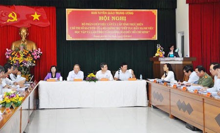 Promueven seguimiento del ejemplo moral de Ho Chi Minh