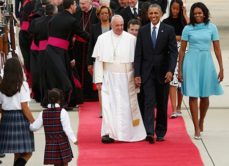 Papa Francisco inicia visita a Estados Unidos 