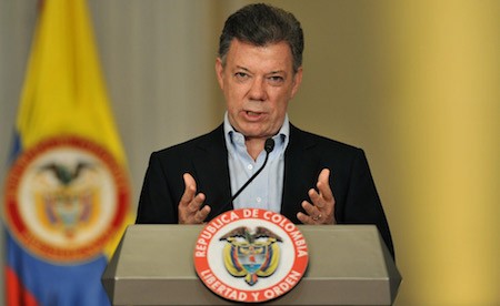 Presidente de Colombia propone acuerdo de alto al nivel con las FARC 