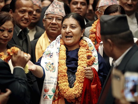 Nepal elige a la primera presidenta de su historia