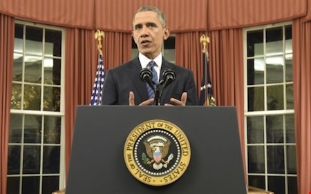 Presidente Barack Obama pronuncia discurso sobre guerra contra el terrorismo