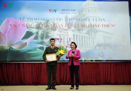 Concurso sobre Cuba: Oportunidad para profundizar relaciones Vietnam-Cuba