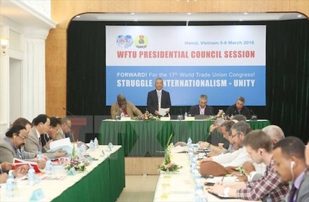 Federación Sindical Mundial apoya lucha del pueblo vietnamita por soberanía marítima 