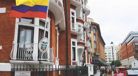 Escala tensión entre Ecuador y Reino Unido por caso de Julian Assange 