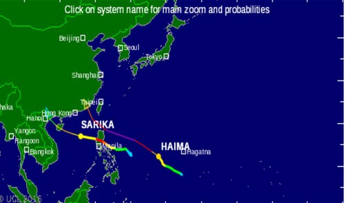 Localidades vietnamitas dispuestas a enfrentar huracán Sarika