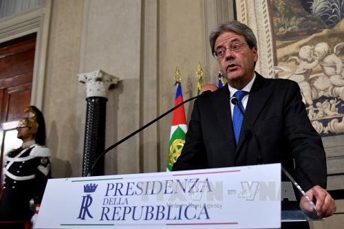 Canciller Paolo Gentiloni, designado como primer ministro interino de Italia