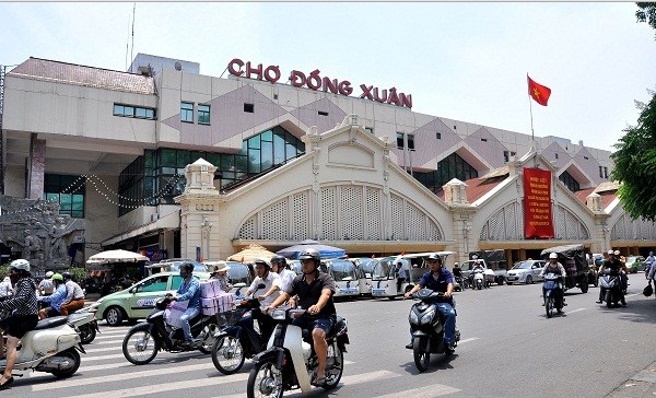 Mercado de Dong Xuan, en la promoción de la cultura de la capital vietnamita