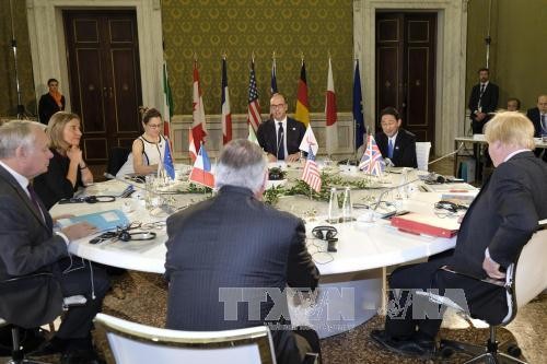 Países del G7 y Oriente Medio debaten situación siria