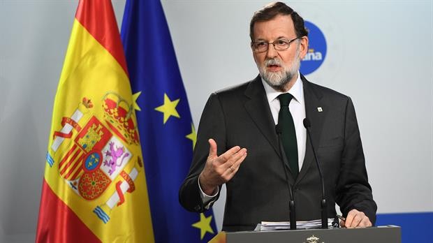 España anunciará medidas para una intervención en la región autónoma de Cataluña