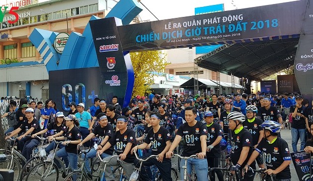 Arranca la campaña "La Hora del Planeta" en Ciudad Ho Chi Minh