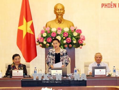 Inauguran la XXV reunión del Comité Permanente del Parlamento vietnamita